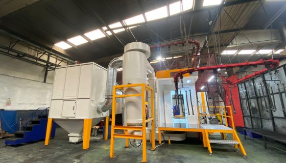 MATECH POWDER COATING LINE 